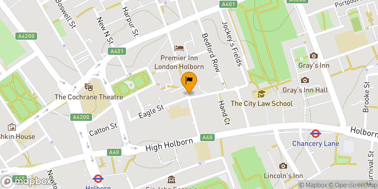 Map of Work.Life Holborn