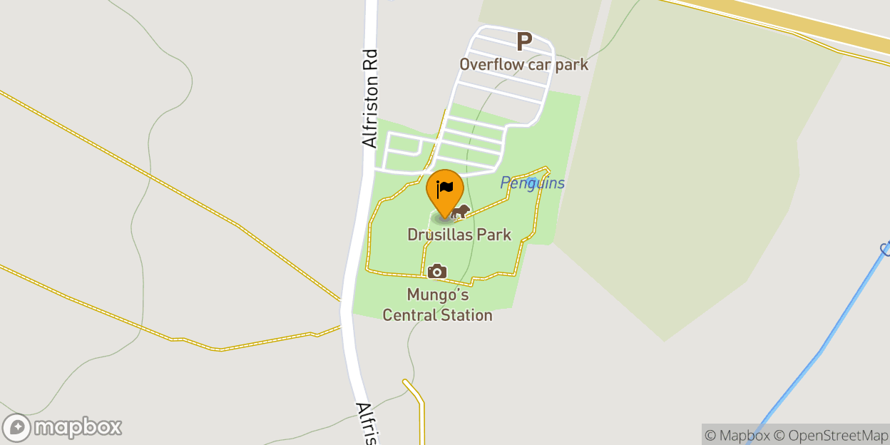 Map of Drusillas Park