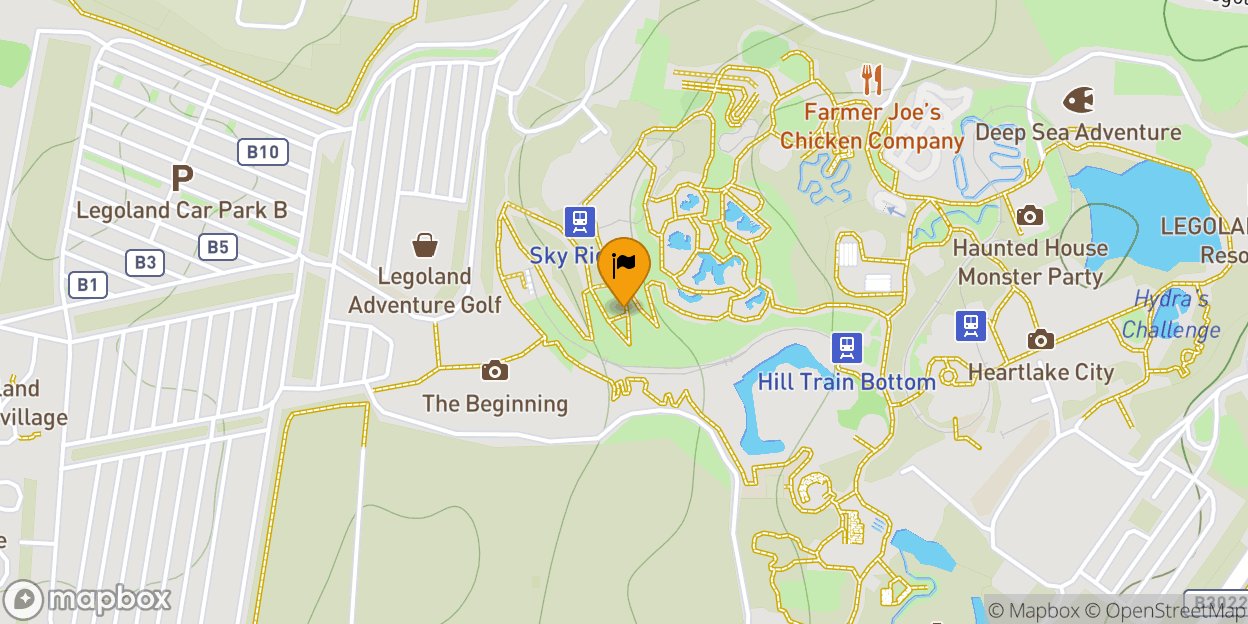 Map of Legoland