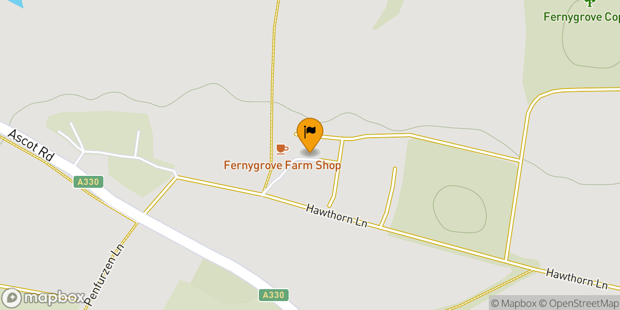 Map of Fernygrove Farm Coffee Shop