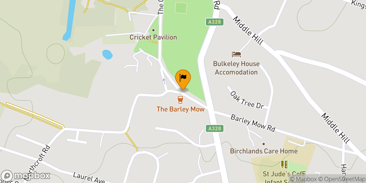 Map of The Barley Mow