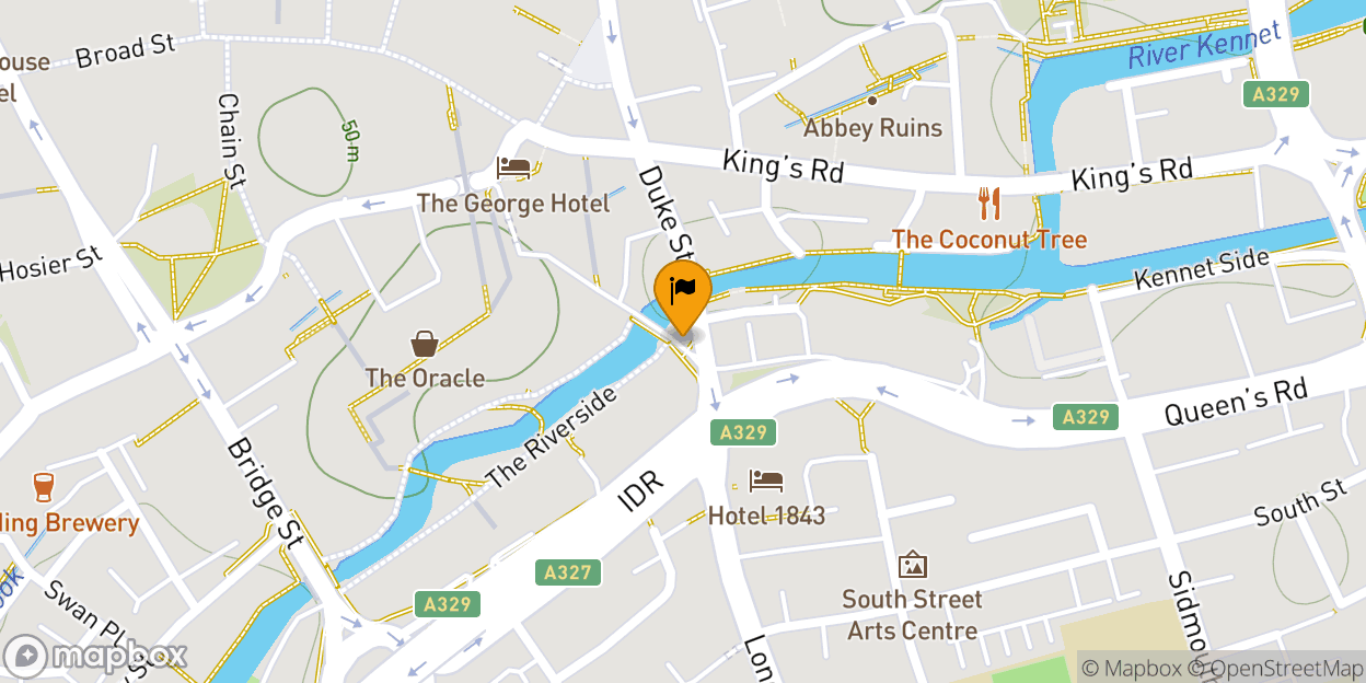 Map of London Street Brasserie