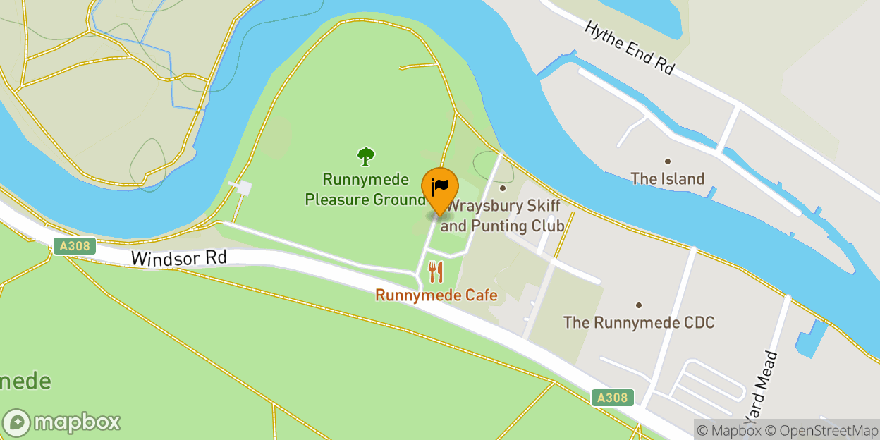 Map of Runnymede Pleasure Ground