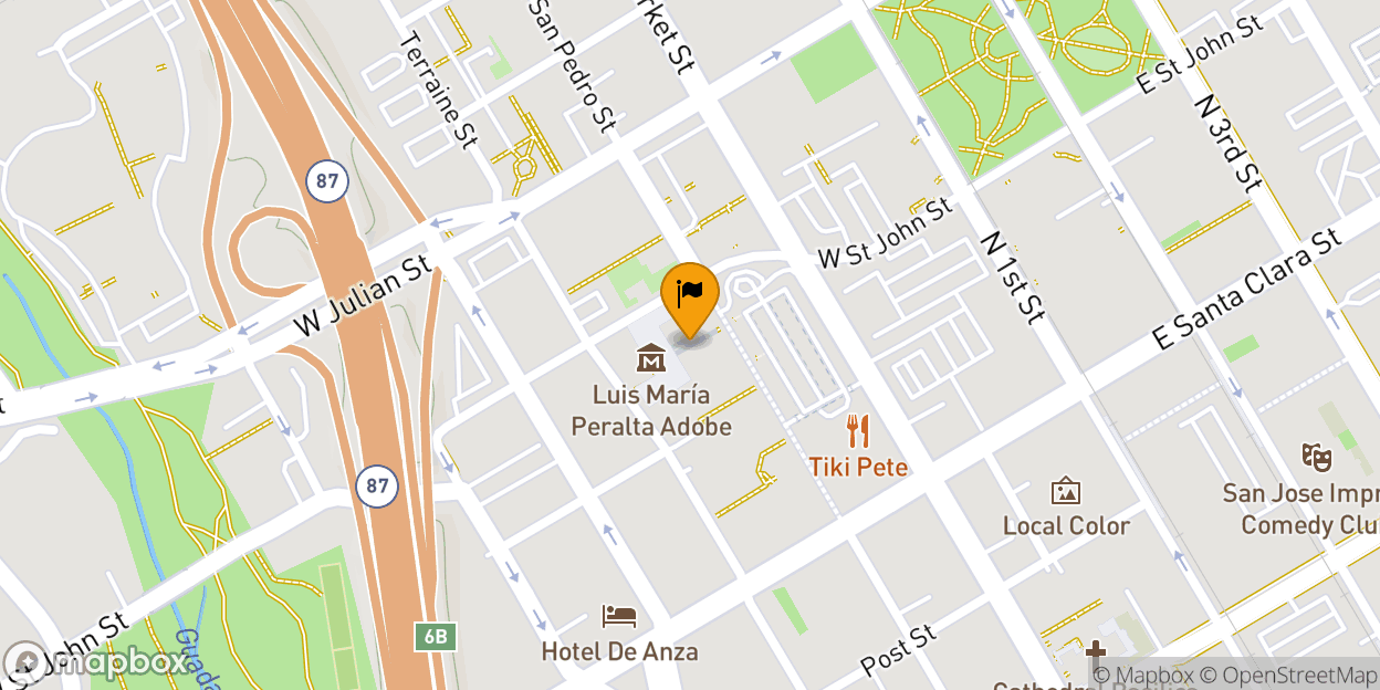 Map of San Pedro Square Market Bar