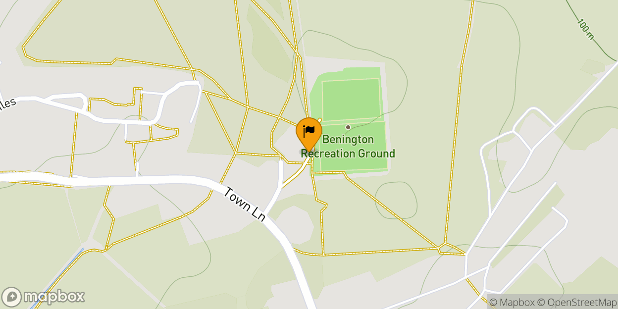 Map of Benington Recreation Ground