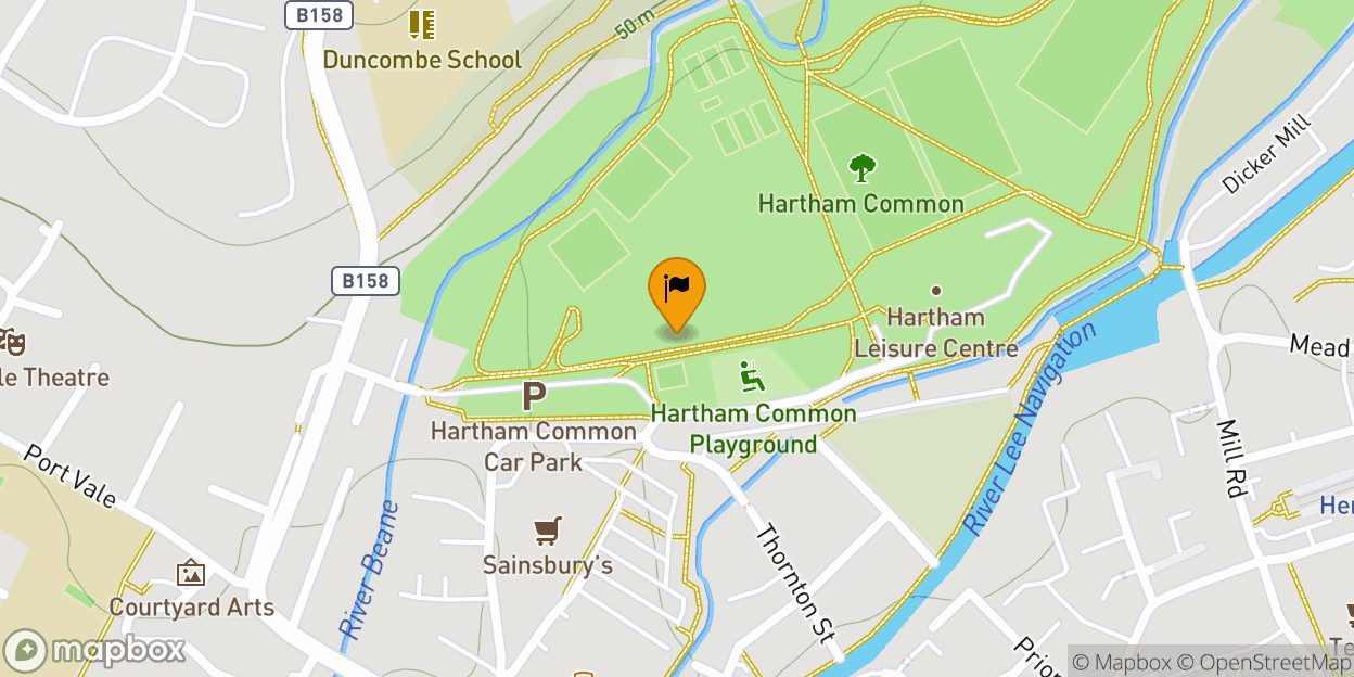 Map of Hartham Park