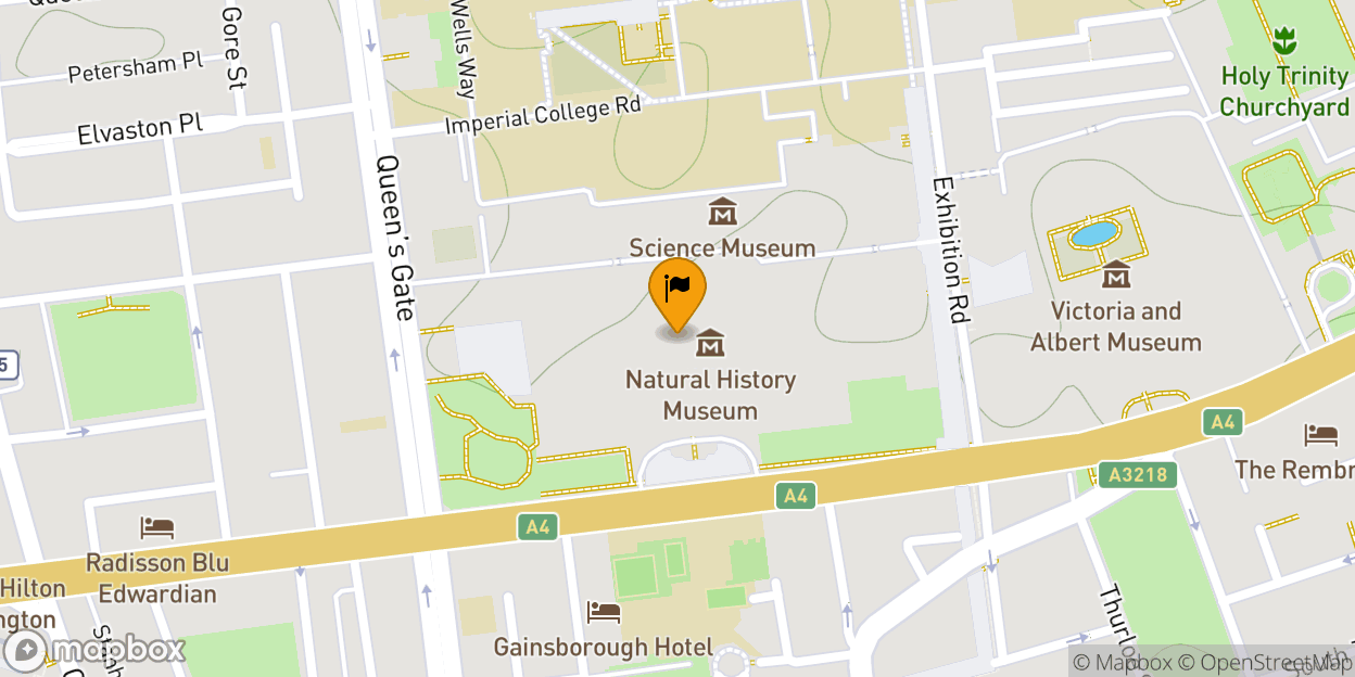 Map of Natural History Museum