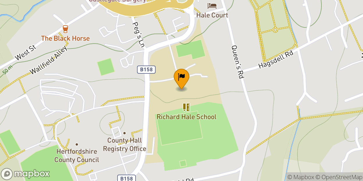 Map of Richard Hale School