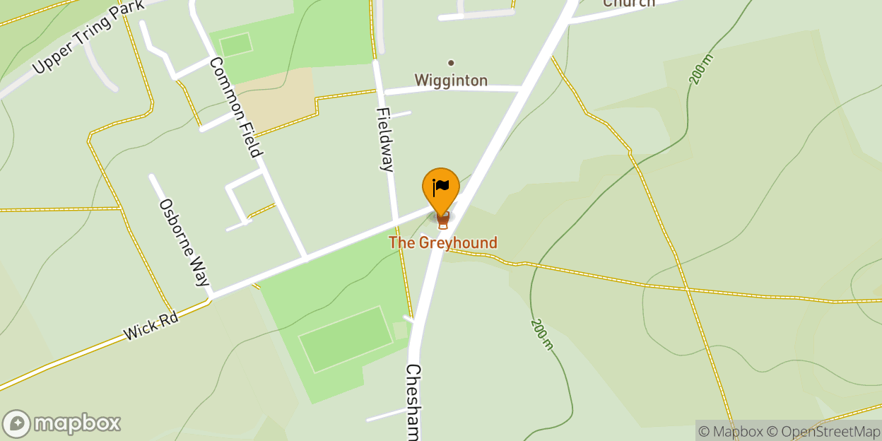 Map of The Greyhound On The Ridgeway