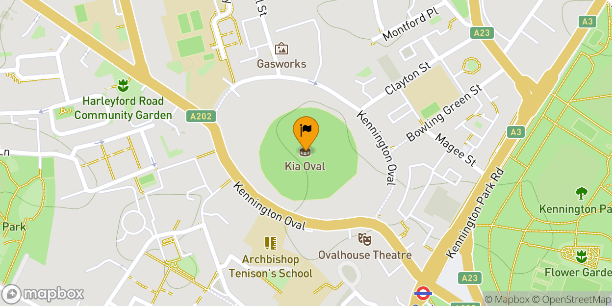 Map of The Oval