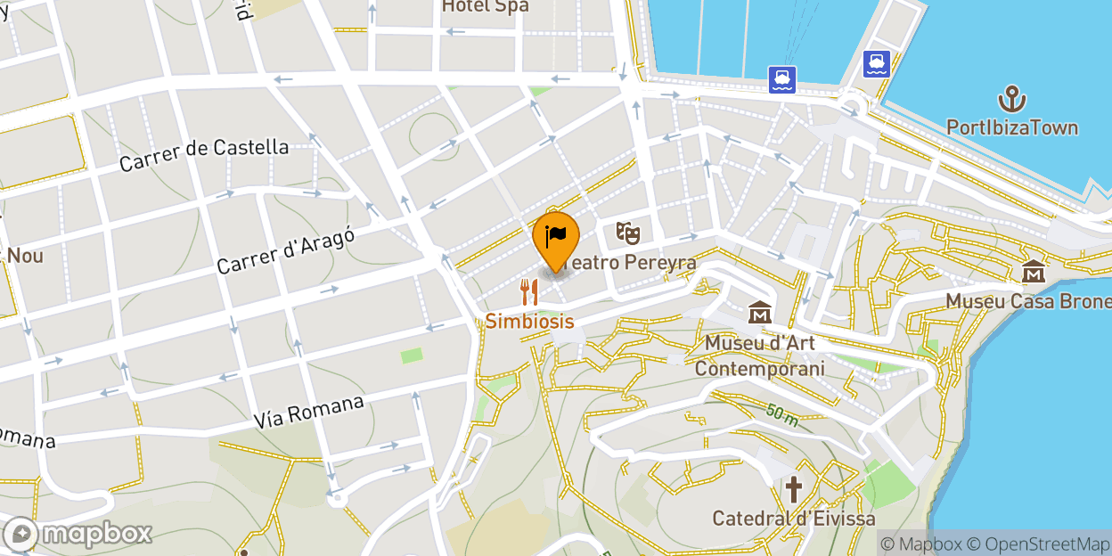 Map of Hostal El Parque