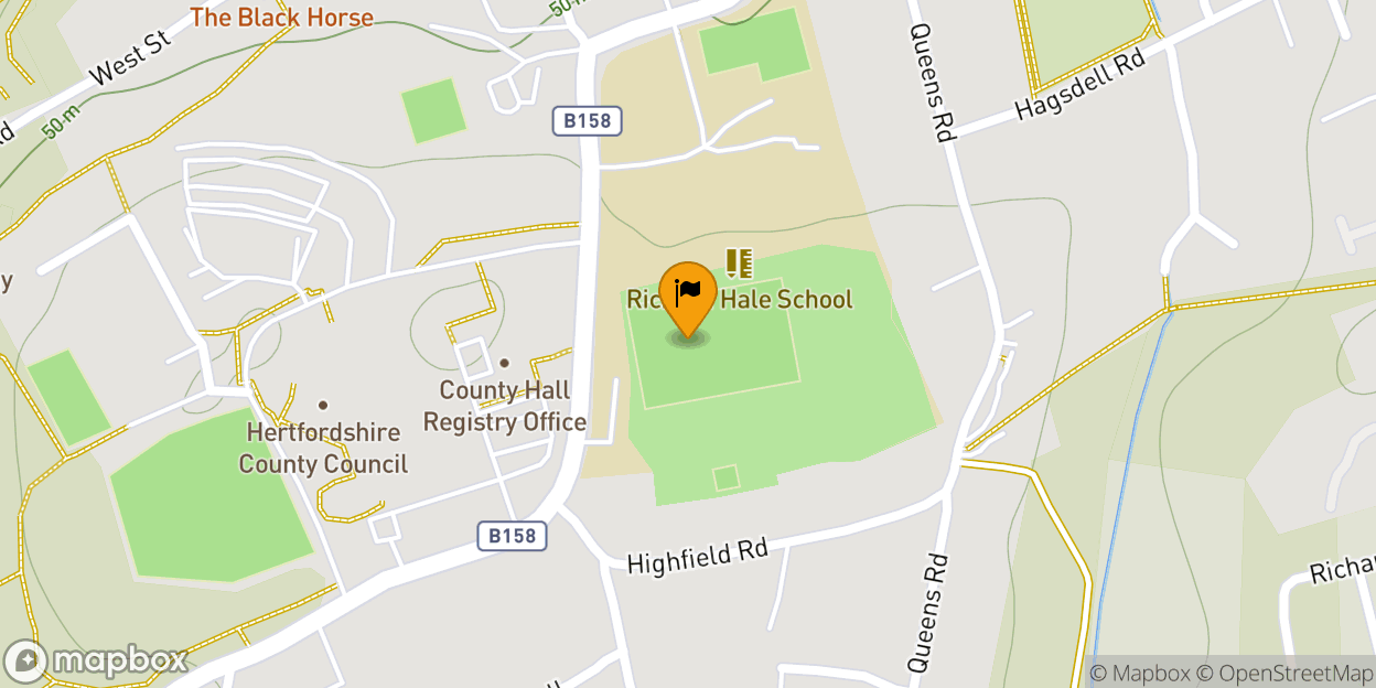Map of Richard Hale 3G Pitch
