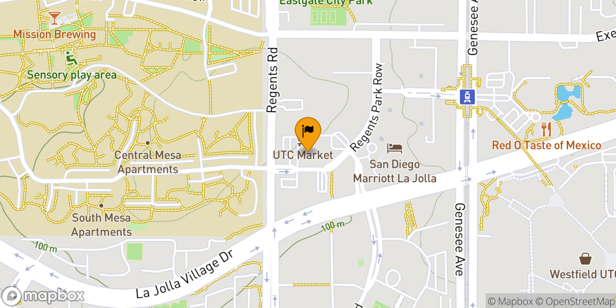 Map of Einstein Bros. Bagels