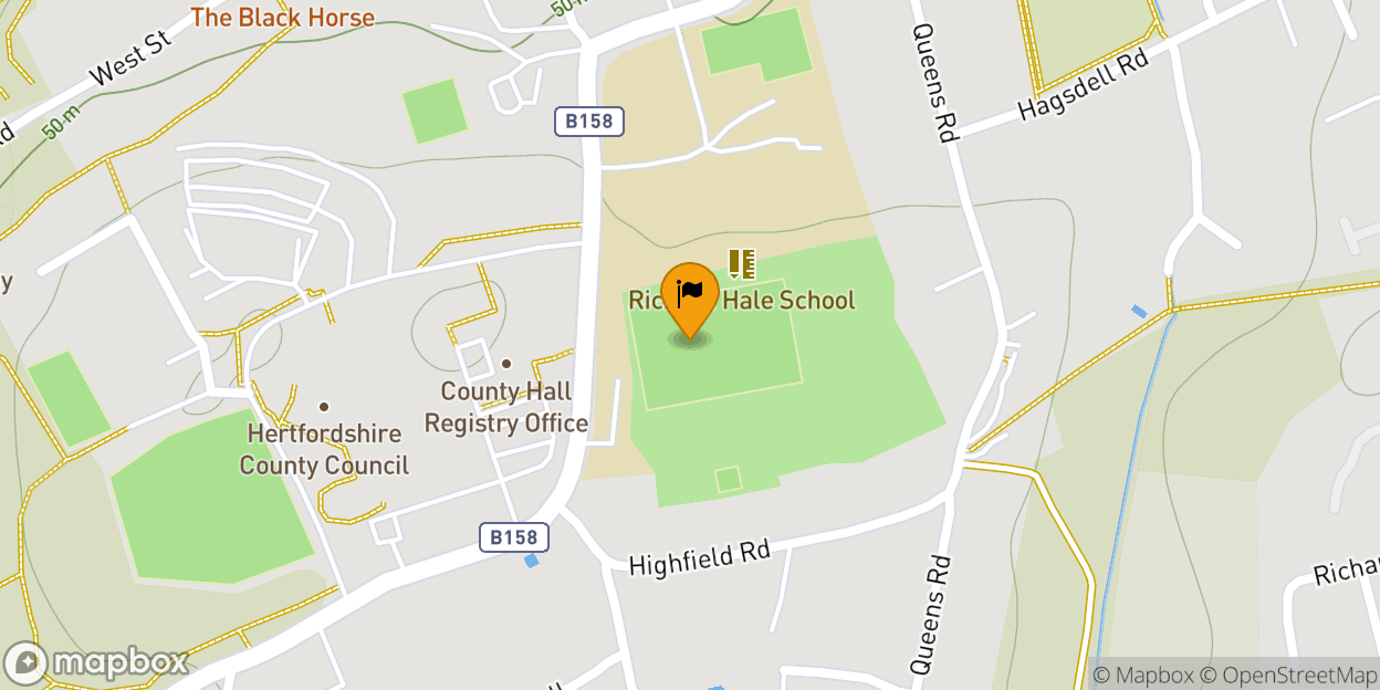 Map of Richard Hale 3G Pitch