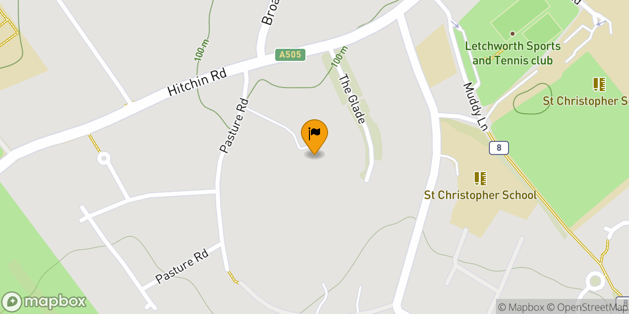 Map of Nuffield Health Fitness & Wellbeing Gym