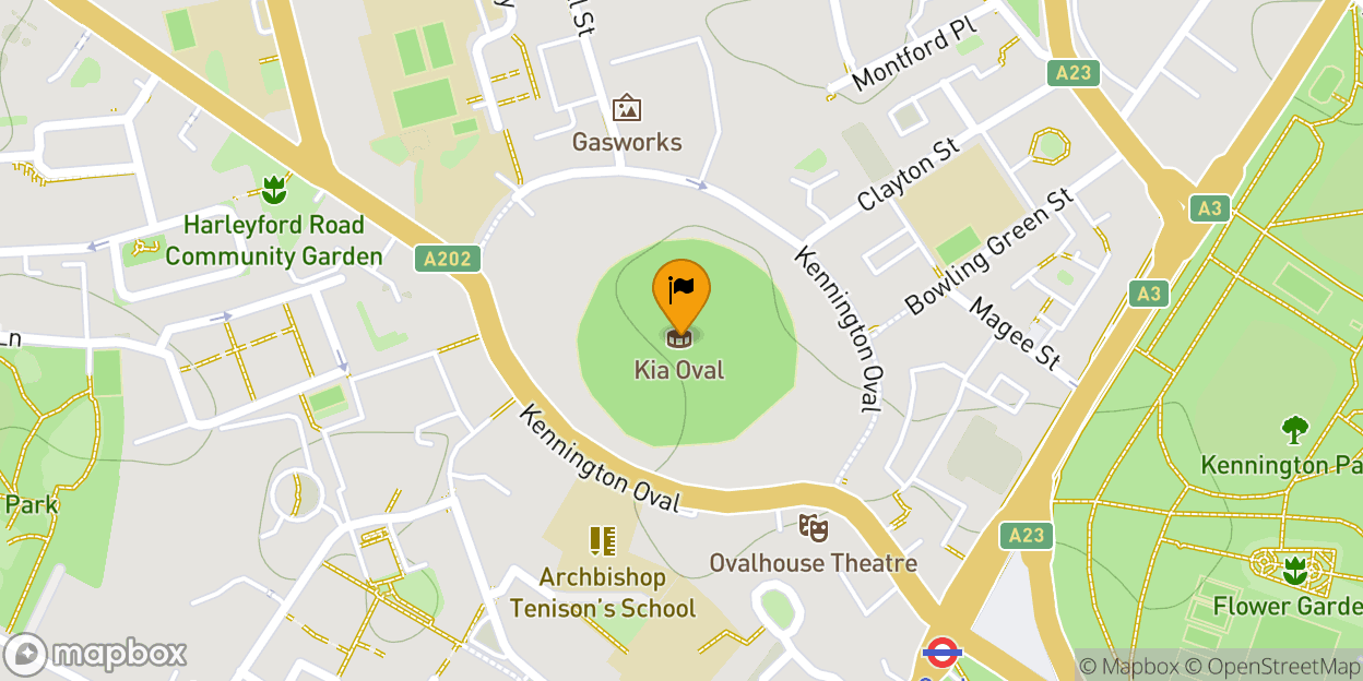 Map of The Oval